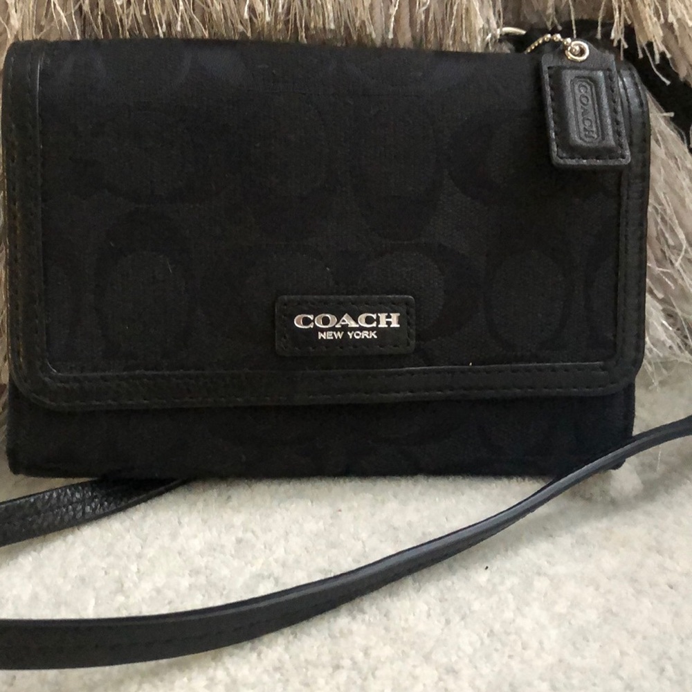 Coach mini cross body bag
